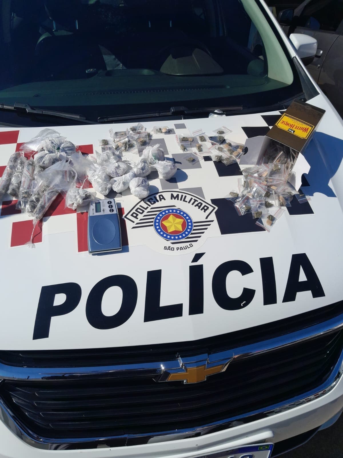 Policial Militar prende suspeitos de tráfico de drogas no bairro Bela Vista em Itapeva