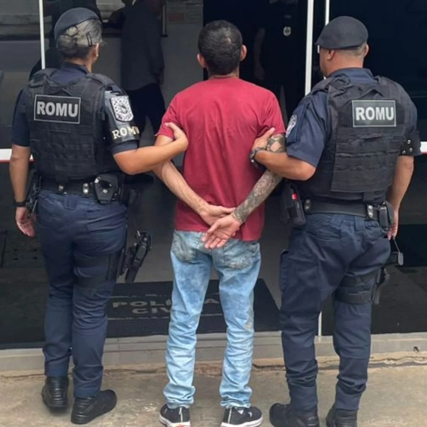 ROMU captura homem procurado pela Justiça durante patrulhamento