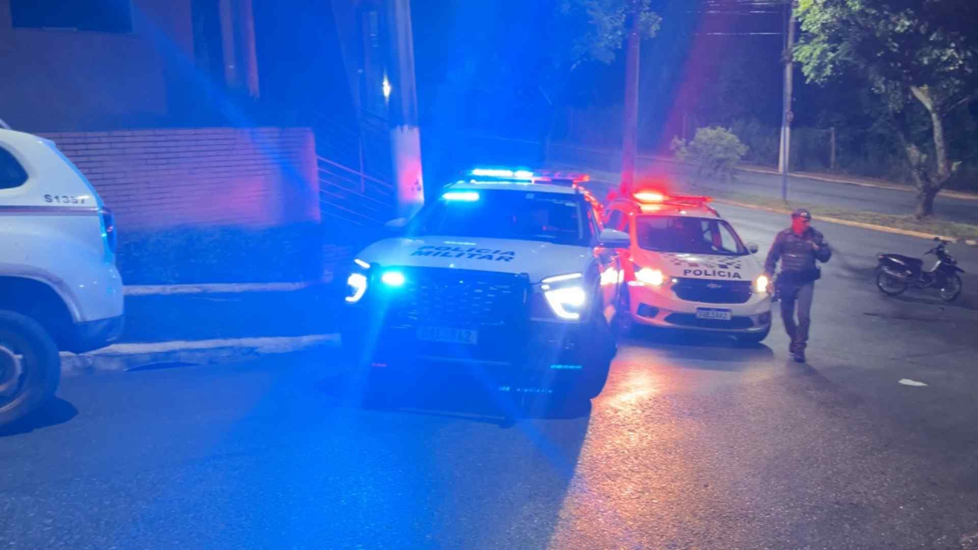Entregador fica ferido em acidente na Avenida Orestes Gonzaga, Itapeva/SP