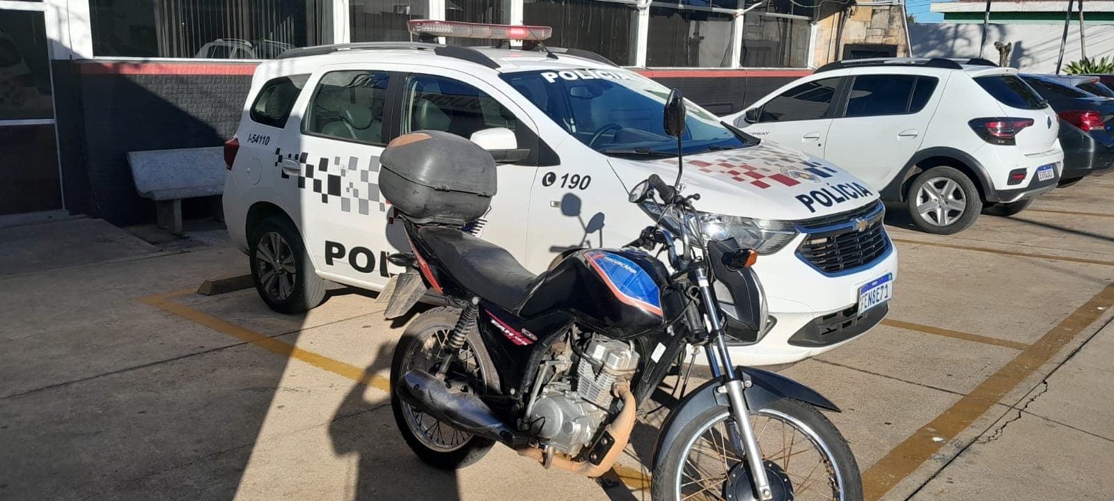 Homem é preso em flagrante após furtar motocicleta em Itapeva