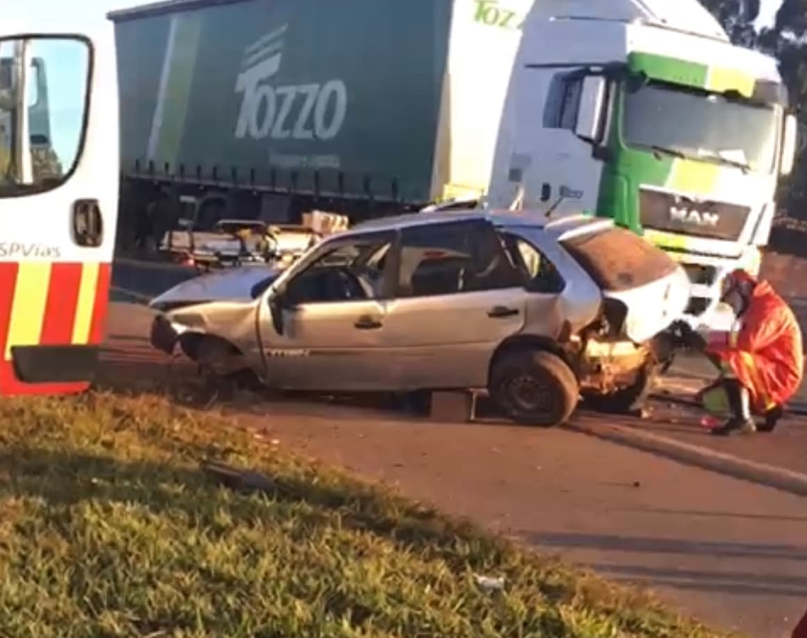 Motorista embriagado foi preso após acidente fatal na SP-258 em Itapeva