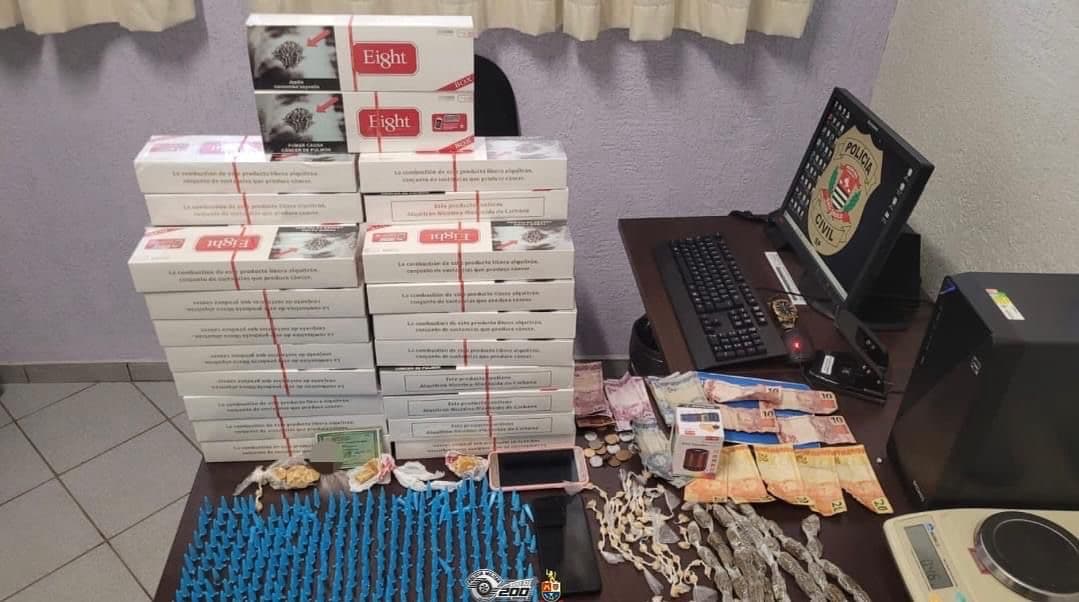 Polícia Militar efetua prisão por tráfico de drogas em Capão Bonito/SP