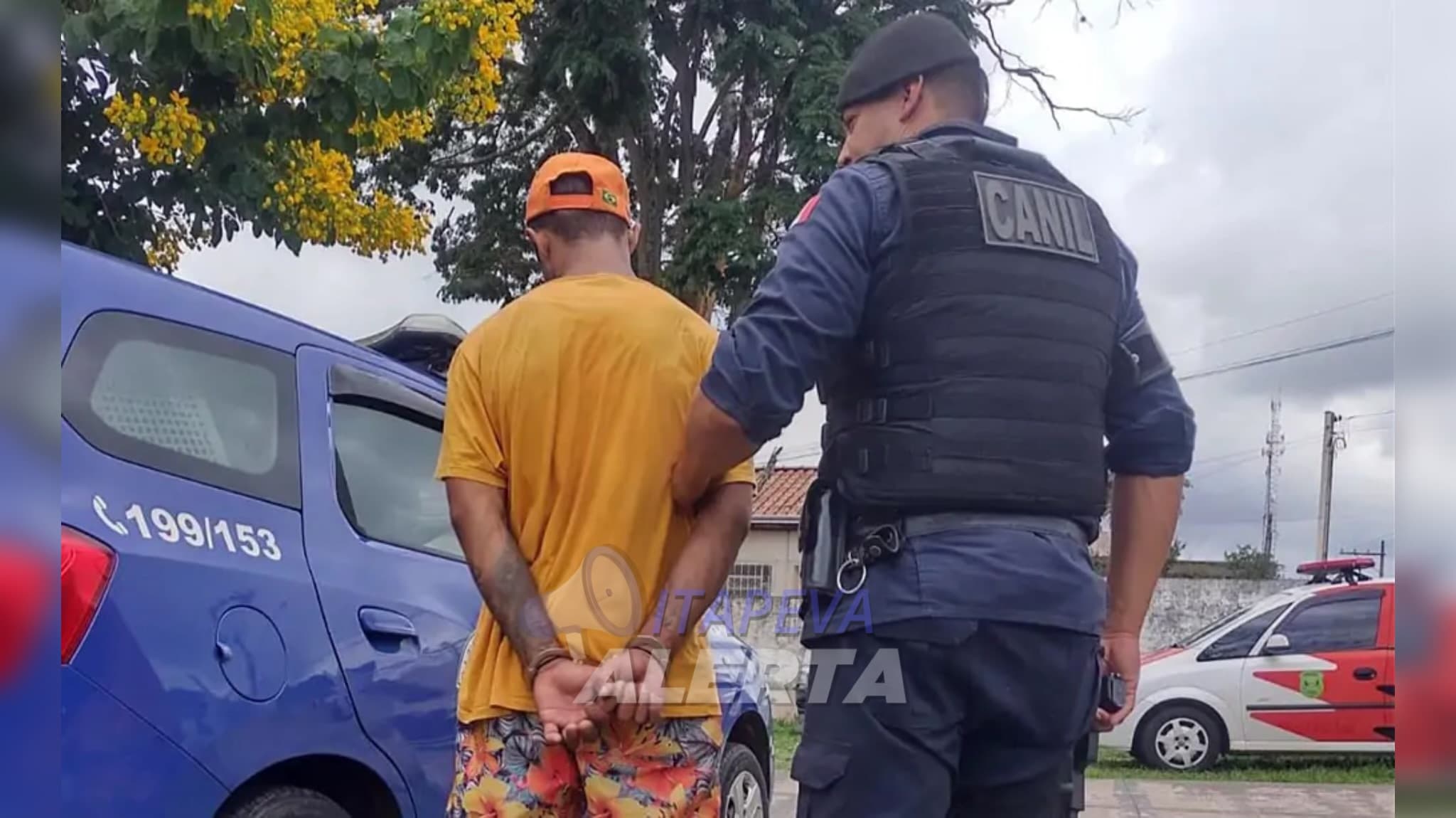Guarda Civil Municipal de Itararé prende suspeito de agressão que resultou em morte
