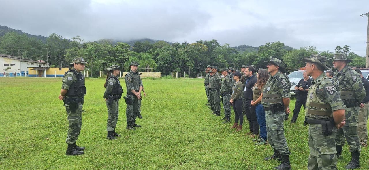 Polícia Militar Ambiental realiza operação conjunta no Parque Estadual das Lauráceas