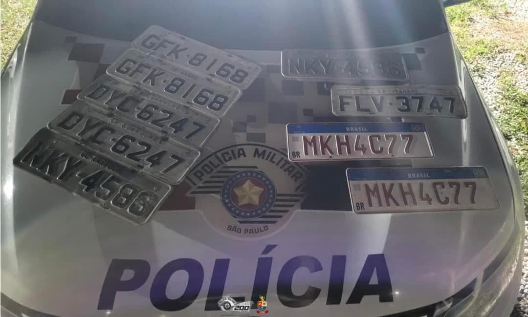 Polícia Militar de Itararé detém indivíduo por adulteração de identificação veicular