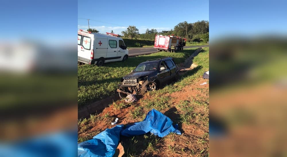 Idoso de 69 anos perde a vida em acidente de trânsito em Paranapanema após ser arremessado para fora do veículo.