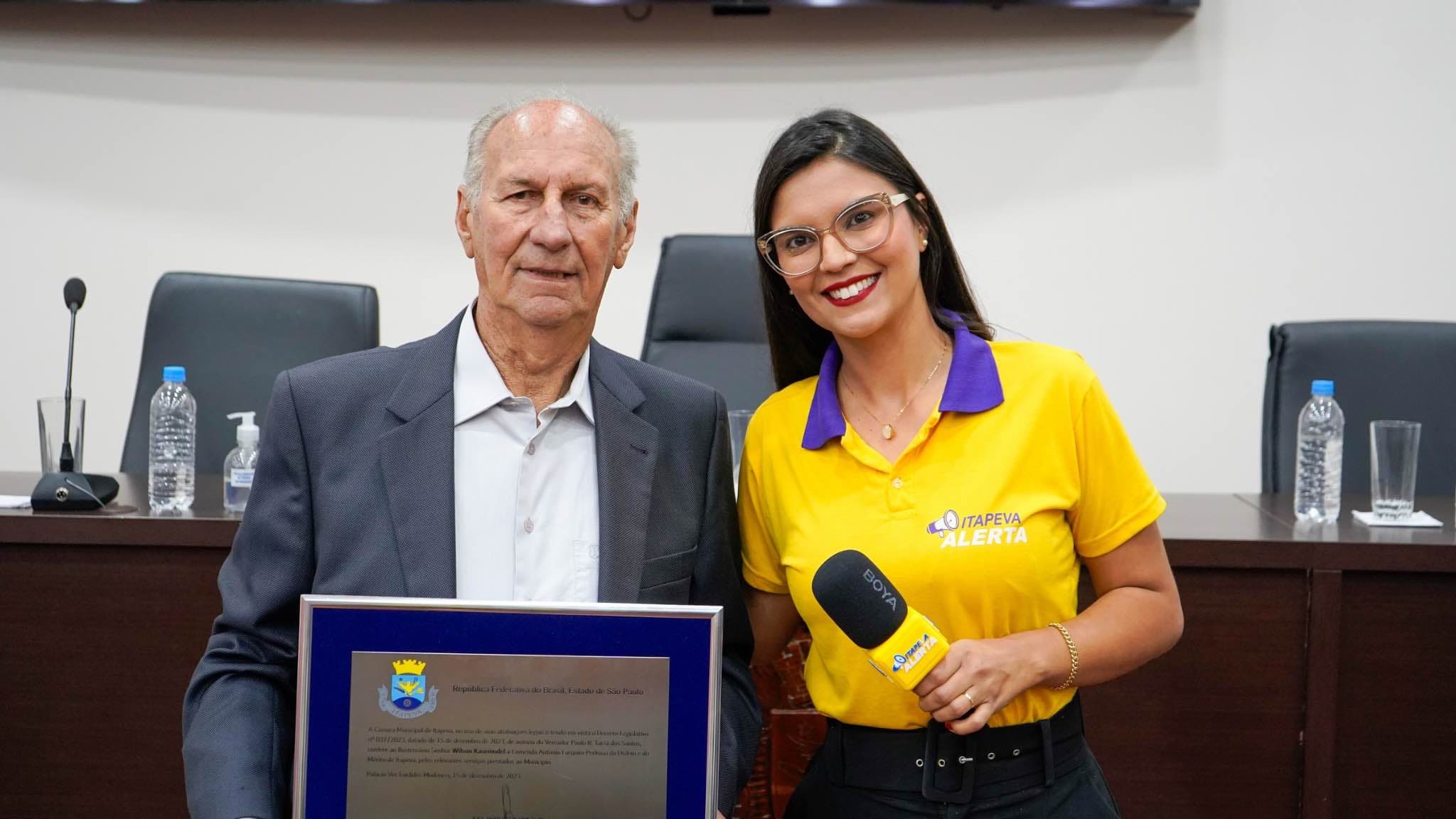 Noite de honra e muita gratidão