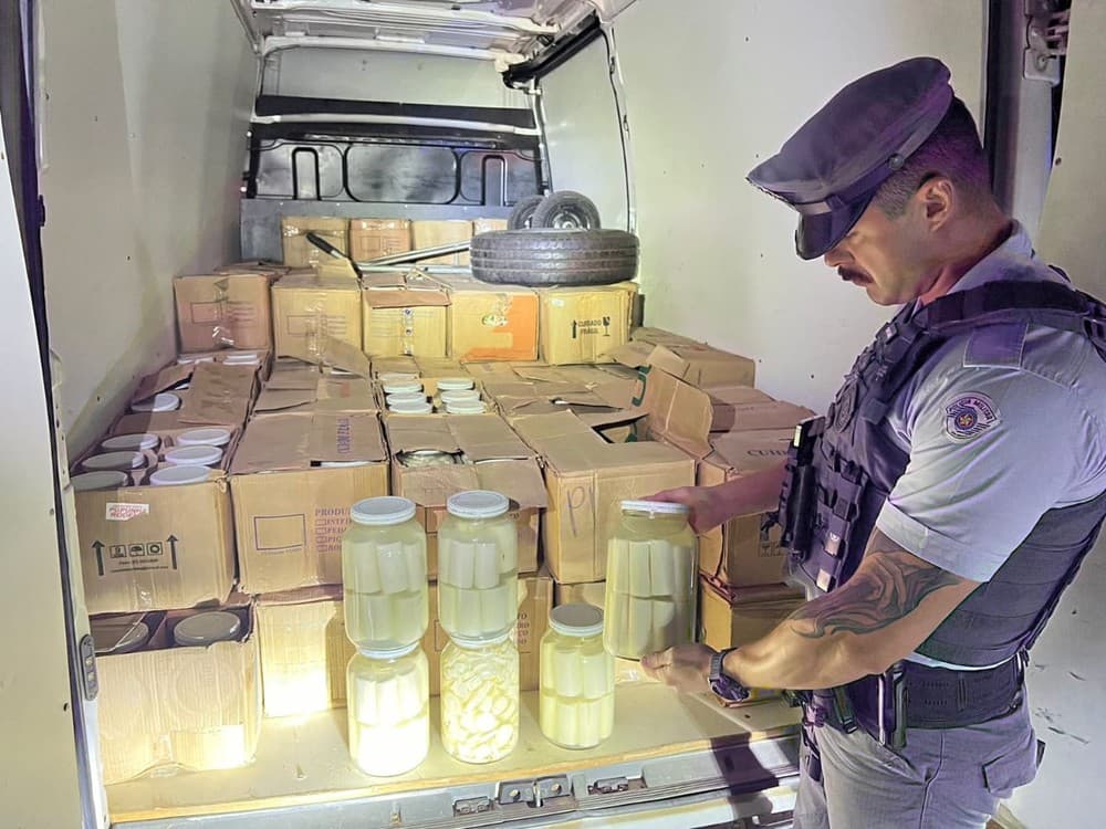 Homem é preso com carga ilegal de mais de uma tonelada de palmito juçara em Capão Bonito (SP)