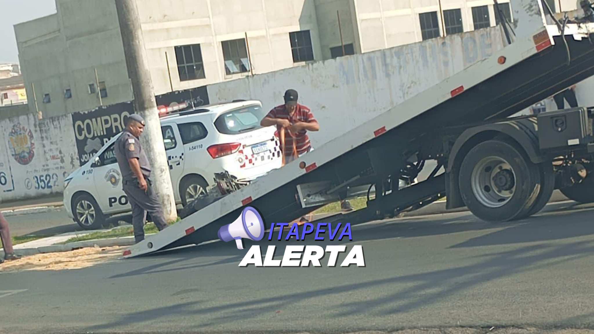 Homem morre em acidente de moto na Rua Coronel Queiroz em Itapeva/SP