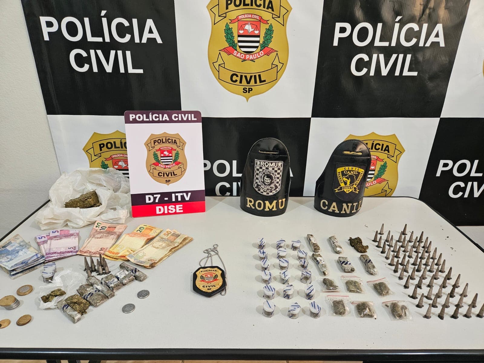 Polícia prende suspeitos de tráfico de drogas em Itapeva e Itararé em operações conjuntas