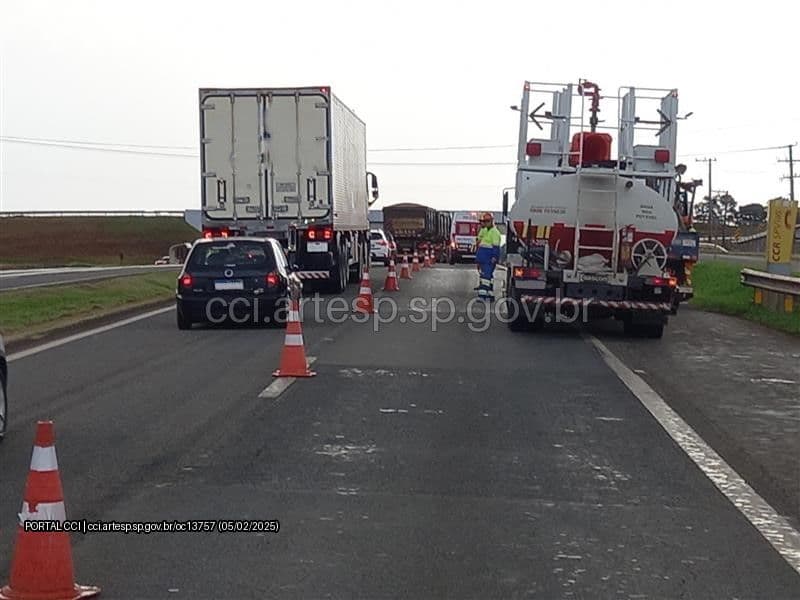 Pedestre morre após atropelamento na Raposo Tavares, em Itapetininga