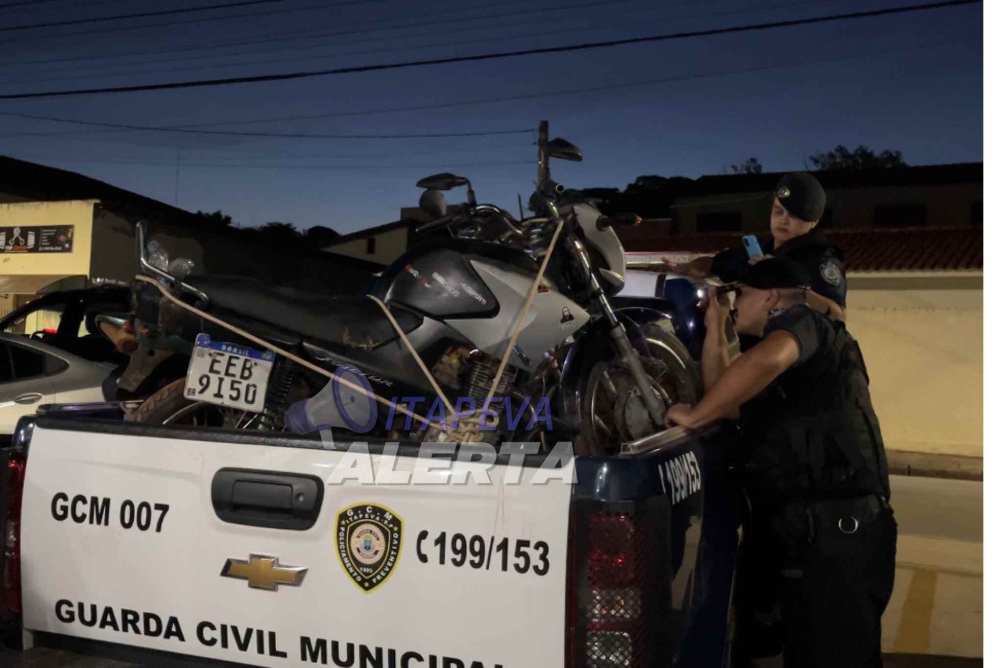 Menor de 16 anos é flagrado com moto irregular e levado à delegacia durante operação da GCM