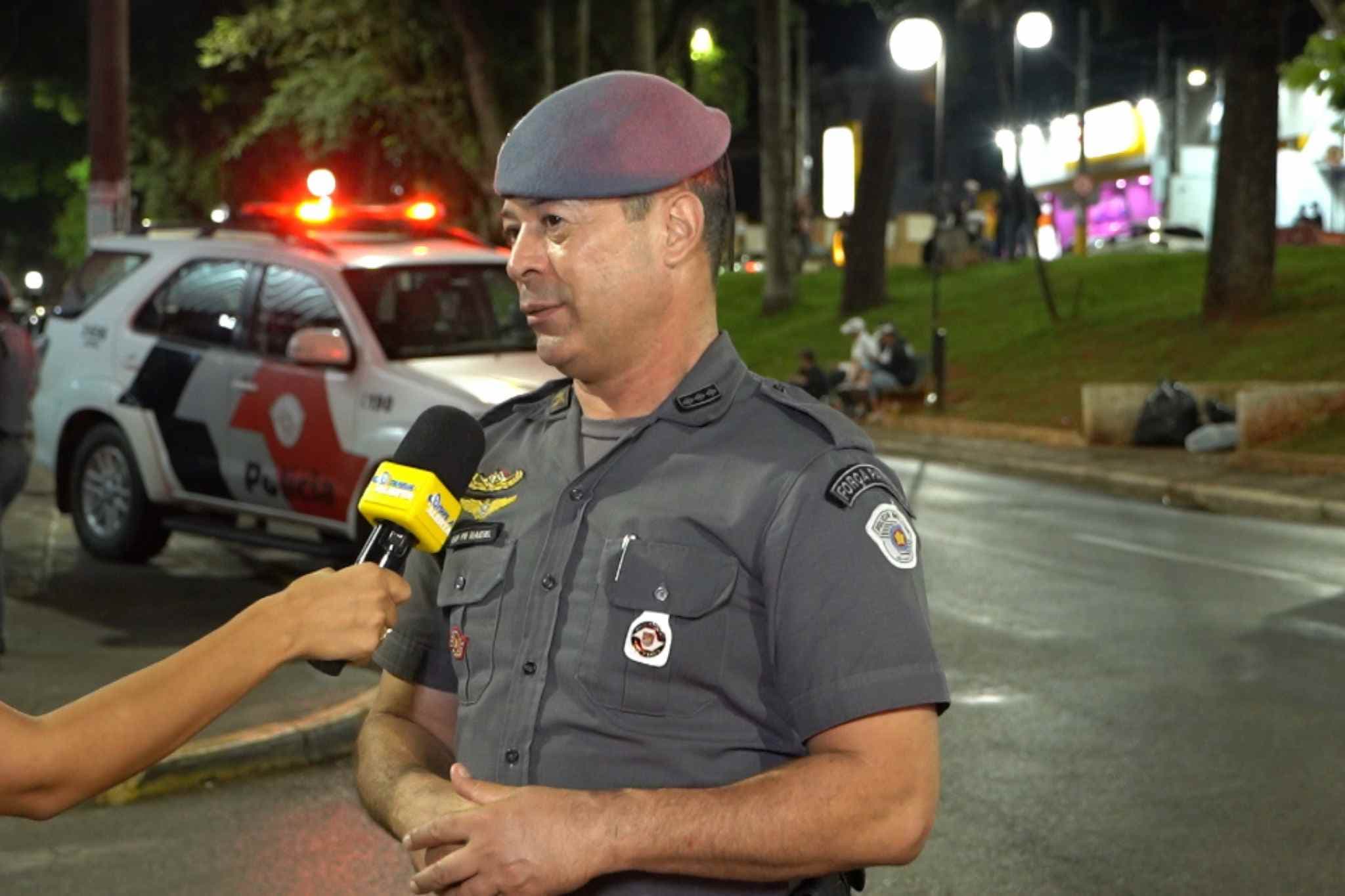 Polícia Militar realiza operação na Avenida Acácio Piedade para garantir segurança da população