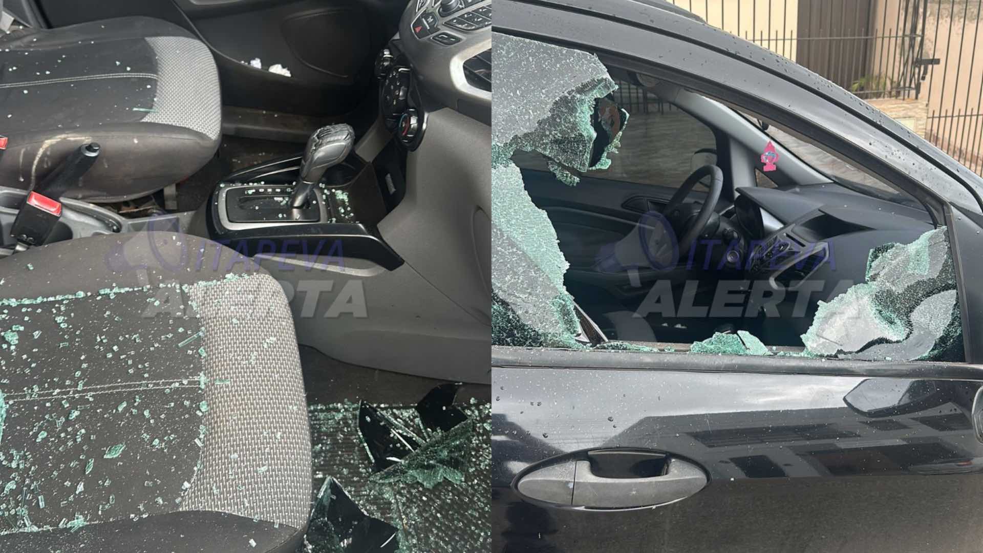 Policiais Militares resgatam criança presa em veículo no centro de Itapeva/SP