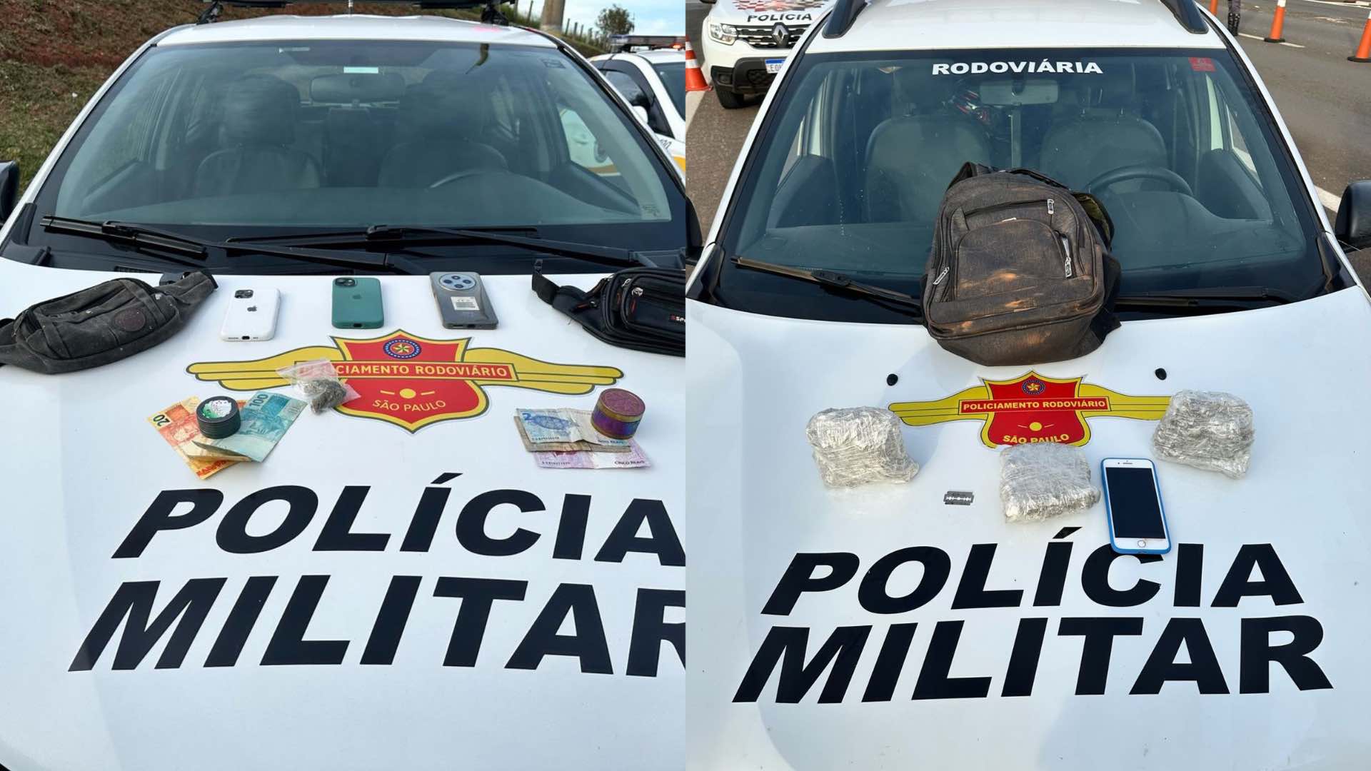 Operação Direção Segura Integrada resulta em prisões por tráfico de drogas e embriaguez ao volante na SP-258, em Itararé