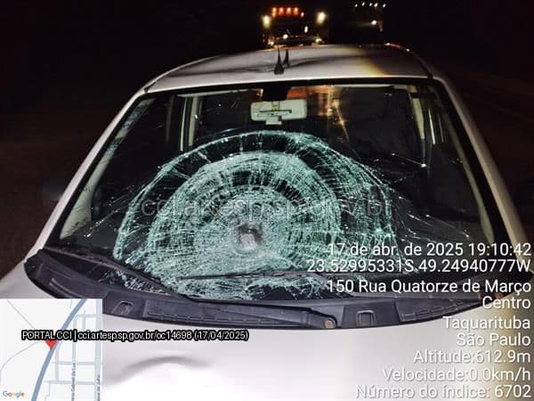 Pedestre morre atropelado na SP-255 em Taquarituba