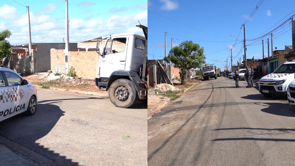 Justiça realiza reintegração de posse em área particular no Jardim Bela Vista, Itapeva