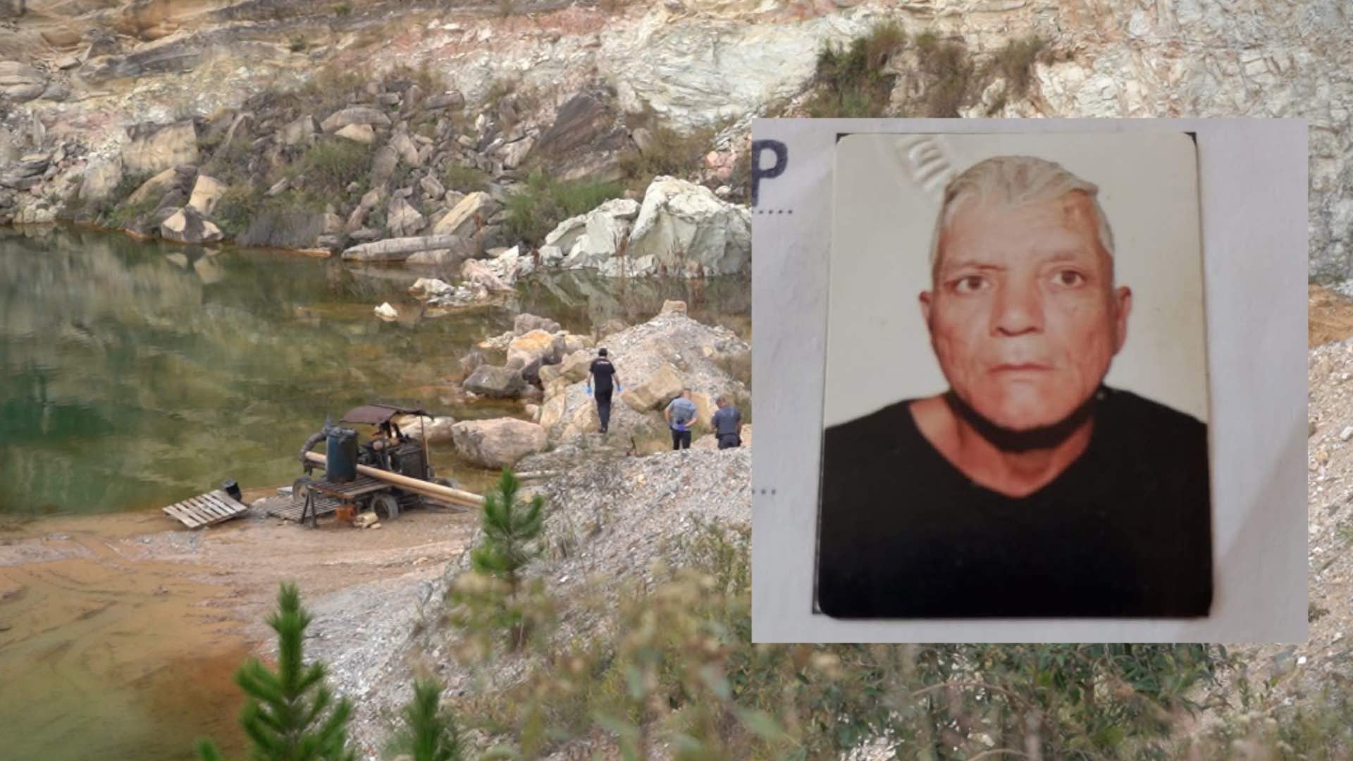 Corpo de morador de Nova Campina é encontrado em lago de mineradora no bairro Sambra, em Itapeva/SP
