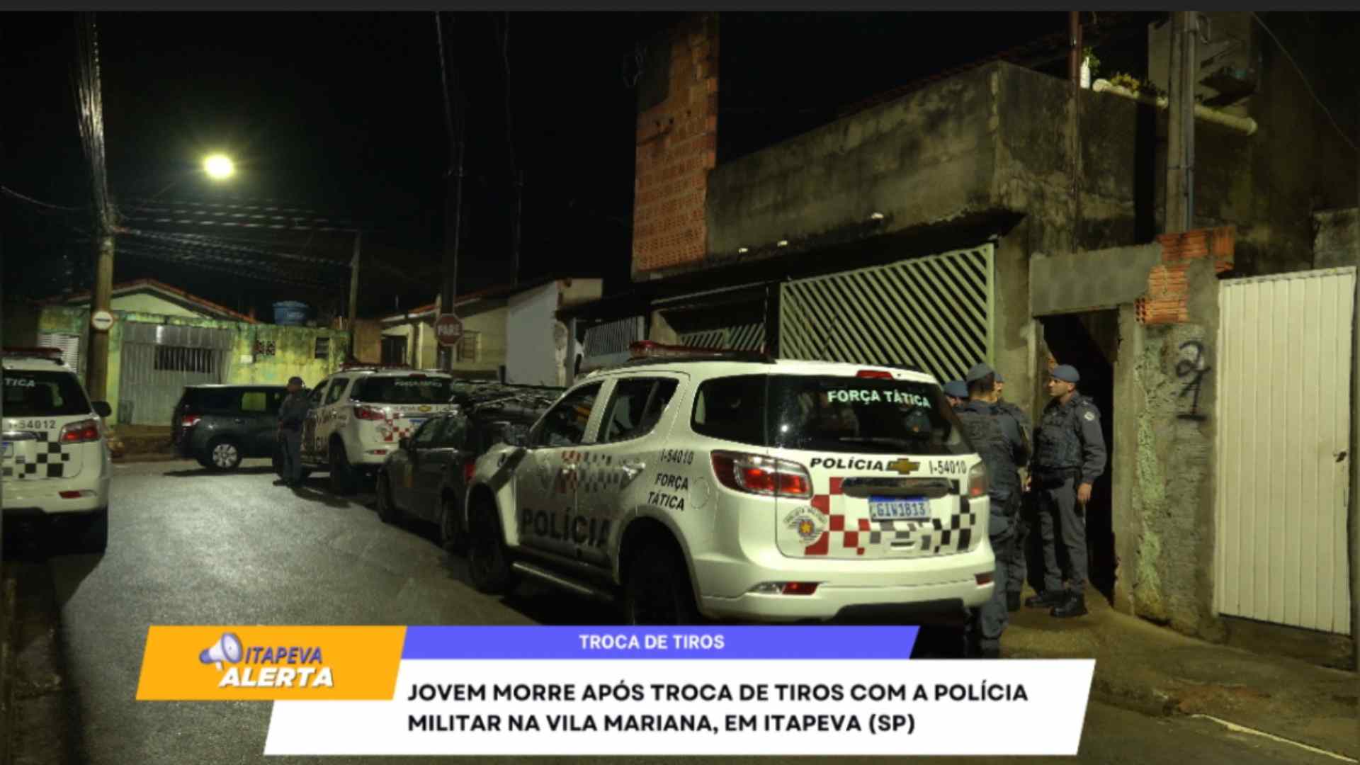 Jovem morre após troca de tiros com a Polícia Militar na Vila Mariana, em Itapeva (SP)