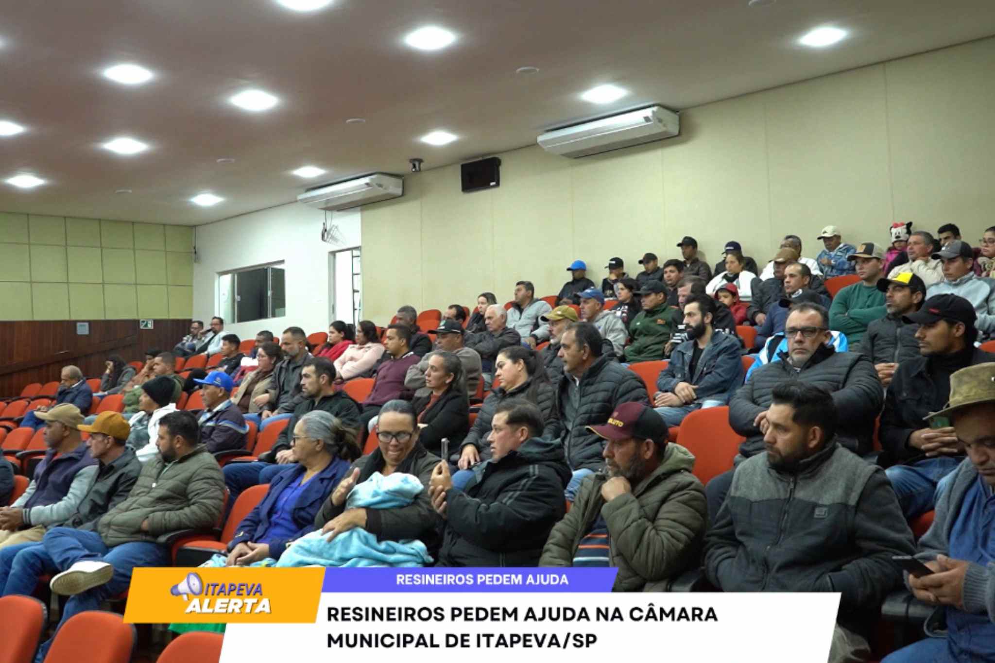 Resineiros pedem ajuda na Câmara Municipal de Itapeva/SP