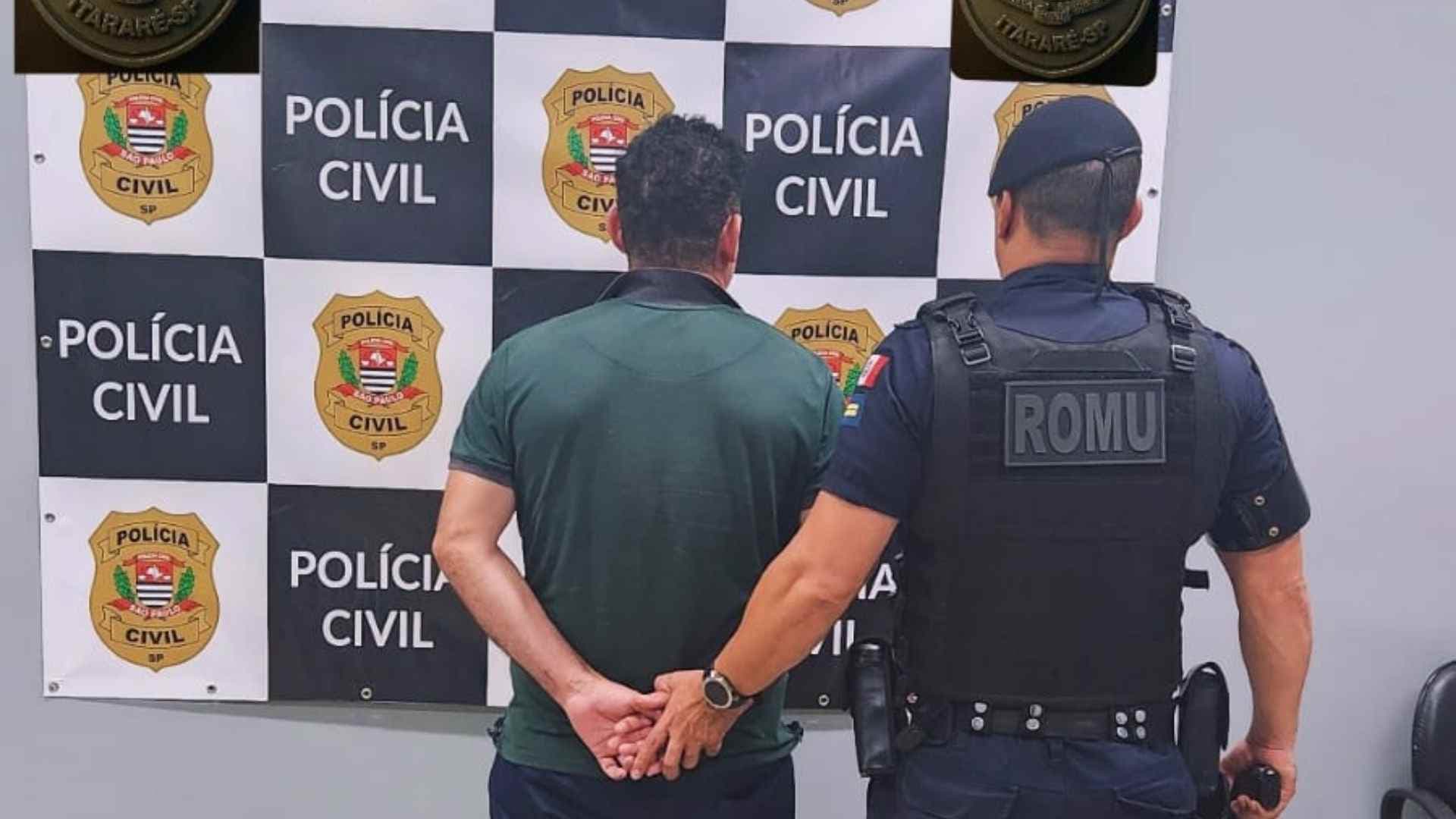 ROMU de Itararé prende homem procurado pela Justiça durante patrulhamento