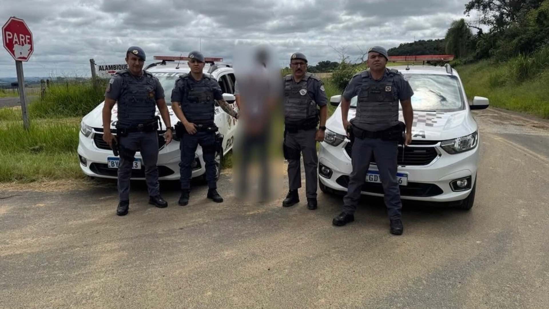 Procurado por tentativa de homicídio contra filho de policial é preso na zona rural