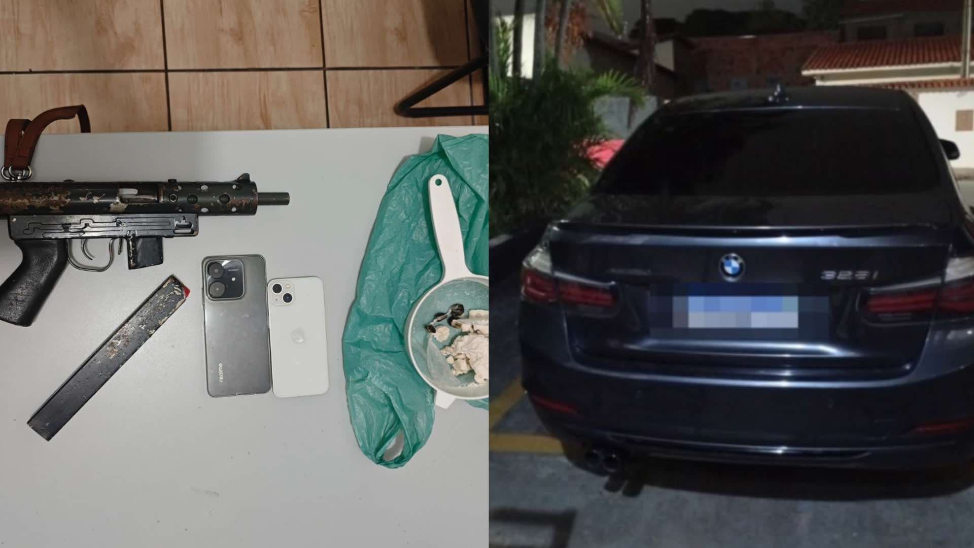 GCM de Itapeva apreende submetralhadora, drogas e prende dois suspeitos na Vila Mariana