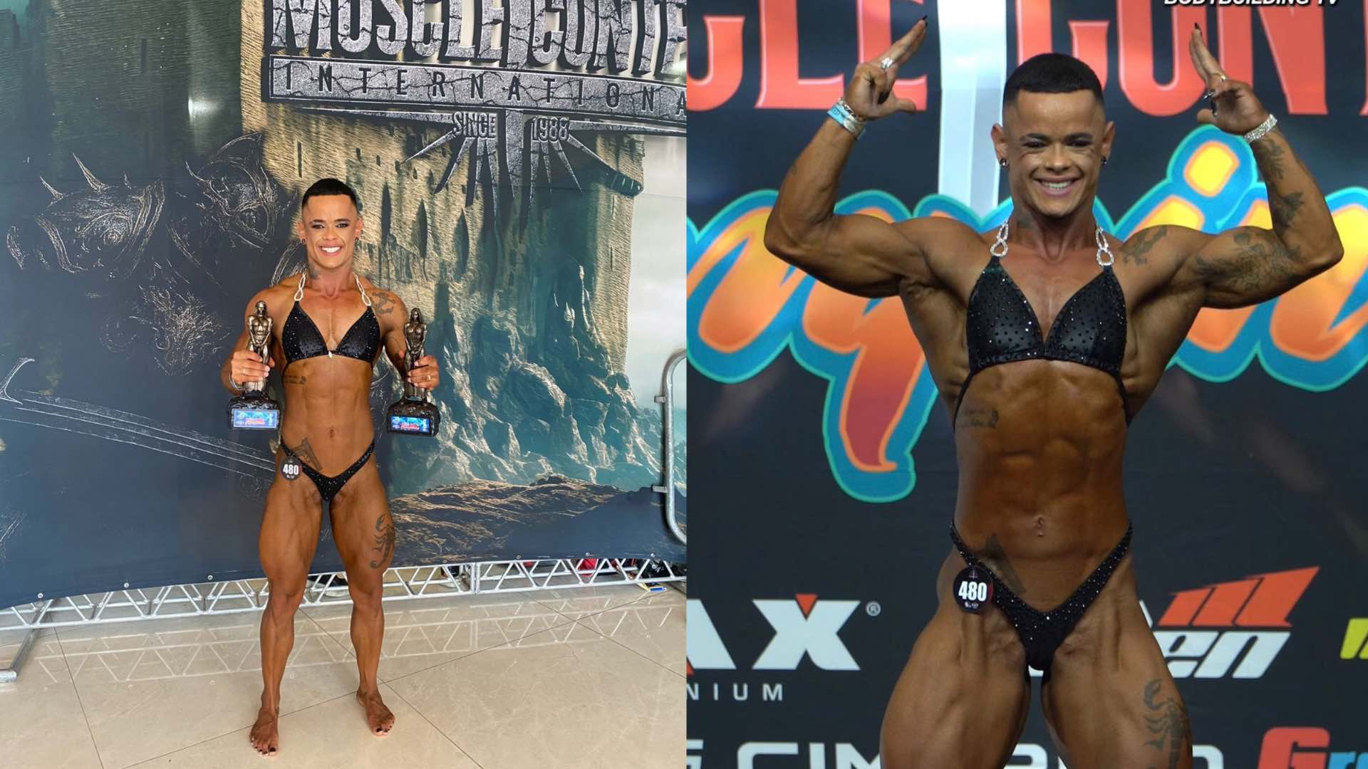Mulher atleta de Itapeva sofre ataques preconceituosos e ofensivos após vídeo em competição de fisiculturismo viralizar