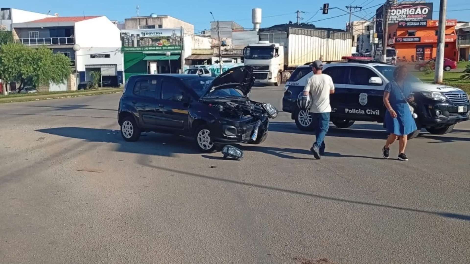 Motorista embriagado se envolve em acidente com vítima e acaba detido em Itapeva