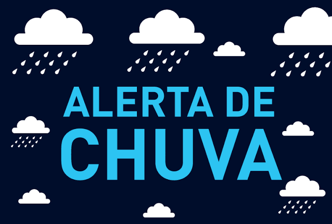 Alerta de chuvas intensas!