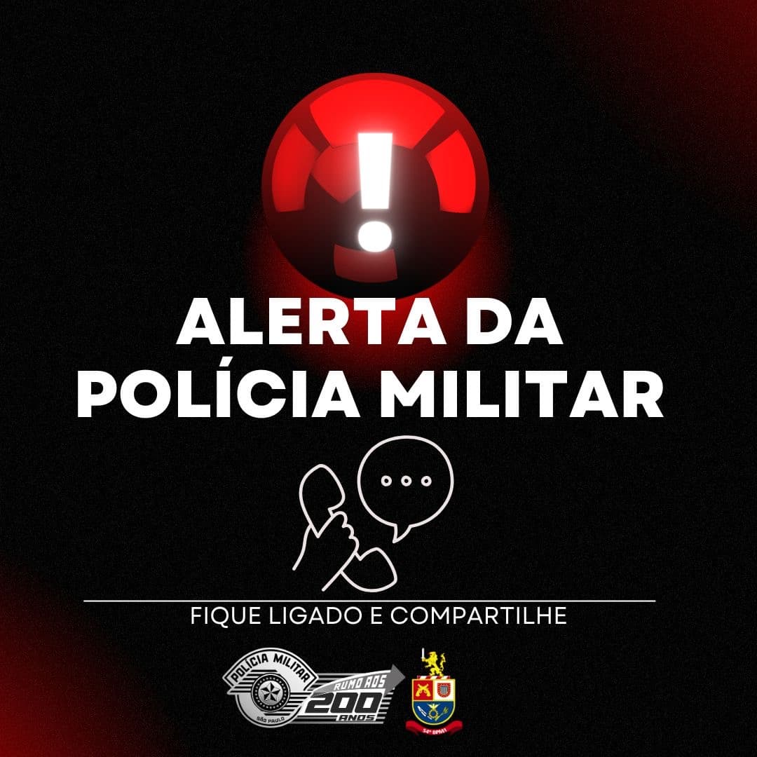 A Polícia Militar do Estado de São Paulo esclarece à população de Itapeva e região em relação aos golpes de extorsão por telefone que vem ocorrendo, principalmente em estabelecimentos comerciais.