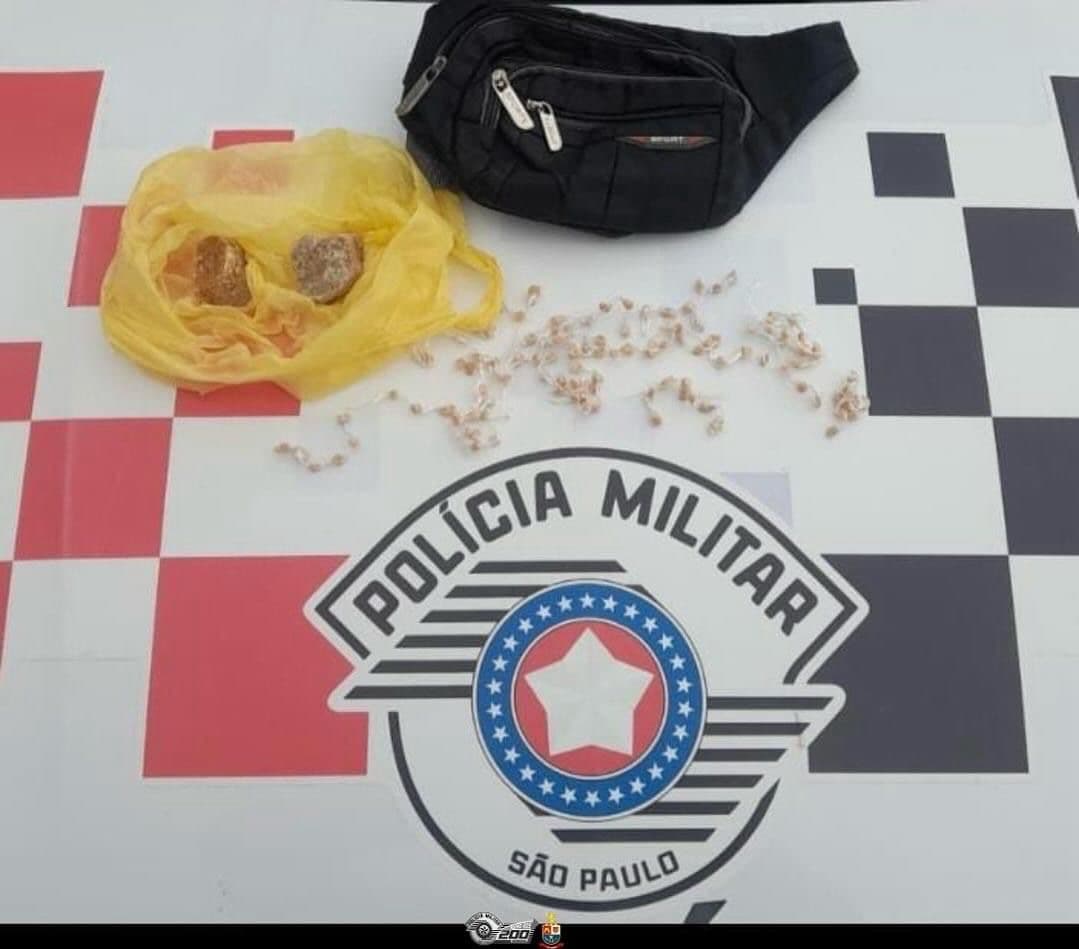 Polícia Militar prende traficante em Nova Campina