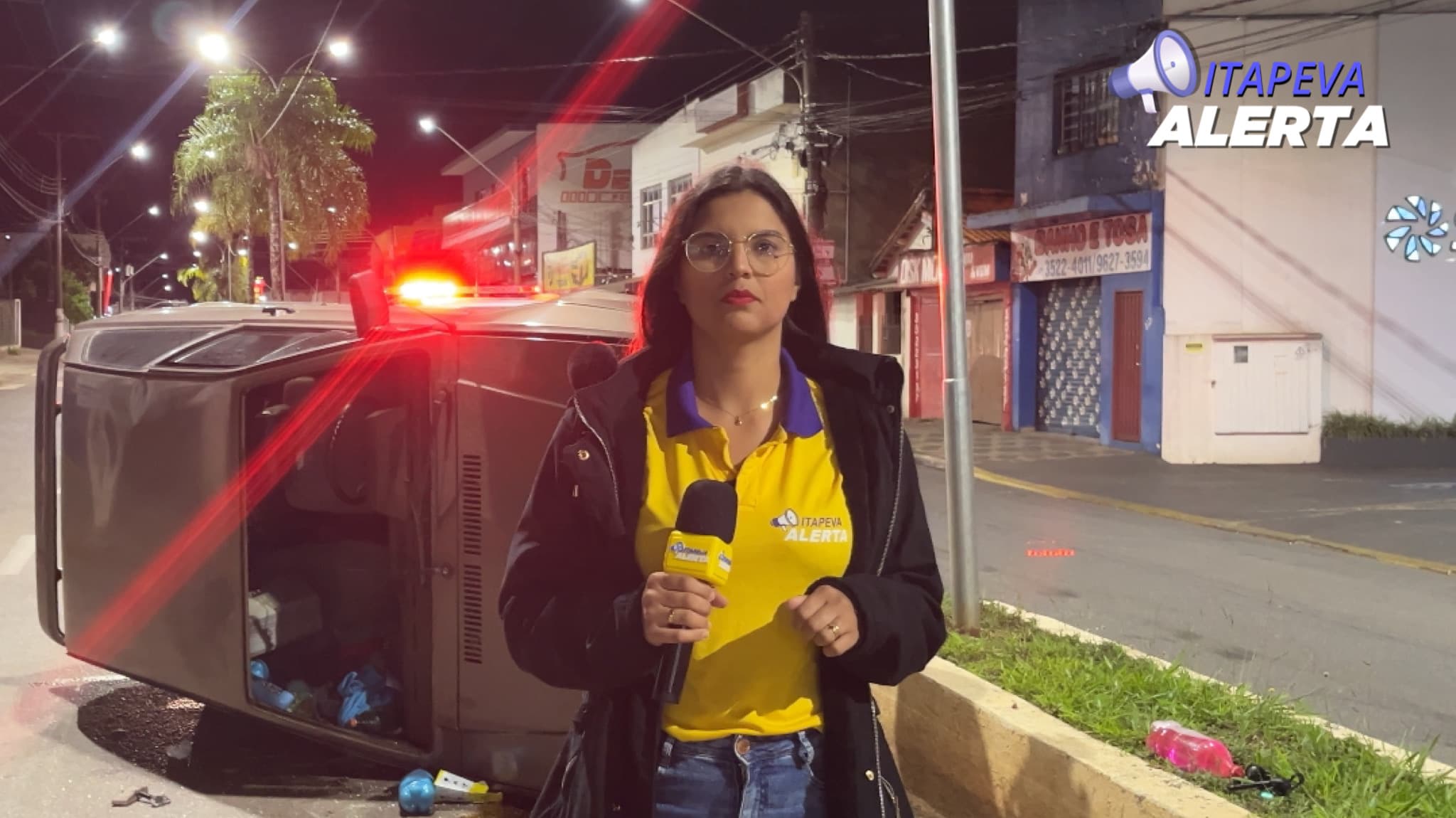 Agora acidente na Avenida Paulina de Moraes