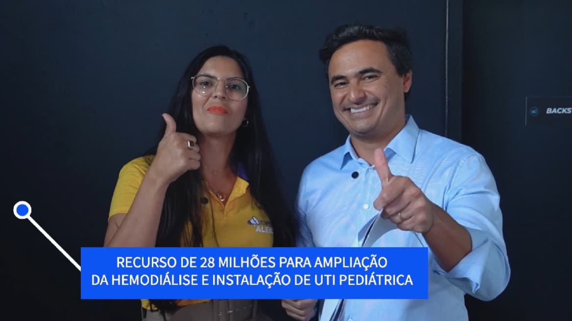 28 milhões para ampliação da hemodiálise, instalação UTI pediátrica e expansão UTI adulto na Santa Casa de Itapeva/SP