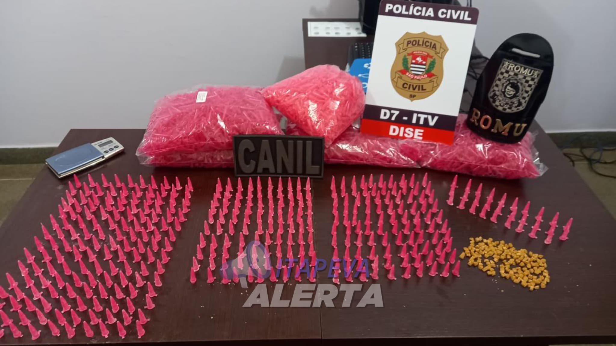 Homem de 37 anos preso por tráfico de drogas em Itapeva/SP